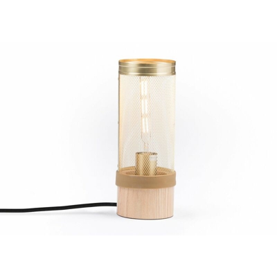 Lampada Okku Piallata Acciaio Dorato - Sklum