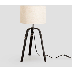 Lampada da tavolo Bursy Nero Ferro - Sklum características