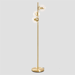 Lampada da terra Banbi Vetro Dorato - Sklum precio