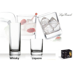 Bormioli Luigi - Luigi Bormioli 6 Bicchieri da liquore strauss características
