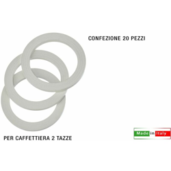 Guarnizione X Caffettiera 2 Tz. Conf. 20 Pz. características