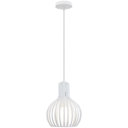 (2Pcs)Lampada a Sospensione Industriale Bianca E27 Luce Sospesa Vintage Luce Pendente Retrò Lampadario Antico per Soggiorno Camera da Letto Del Caffè en oferta