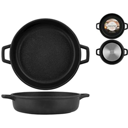 Tegame con 2 manici Cm 32 Linea Nera en oferta