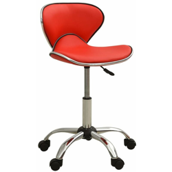 vidaXL Sgabello da Salone Spa Rosso in Similpelle - Rojo precio