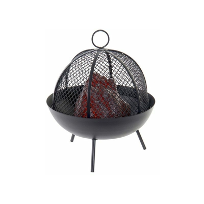 Lampada Dekodonia Metallo Nero LED ( 20 x 20 x 24 cm)