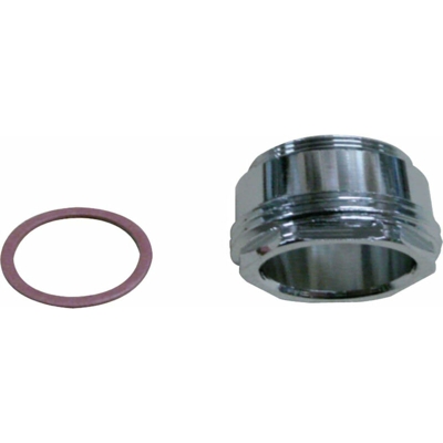 Mamelon d'adattamento M/M 22x1 - 20x27 cromo, PORCHER, Ref.D968703AA