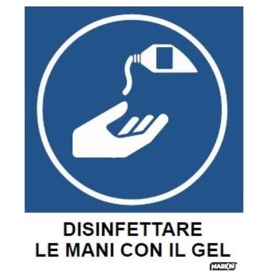 Markin Busta 2 Fogli Disinfettare le Mani con il Gel
