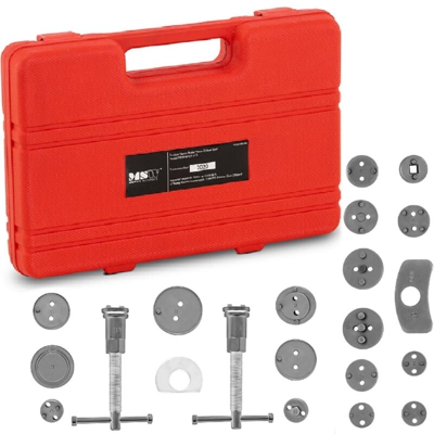 MSW - Estrattore Pistoncini Freni Set Da 21 Parti Con Valigetta Modelli Auto Comuni