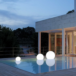 Lampada galleggiante esterno piscina design Acquaglobo LED | Dimensione: 40 - Slide precio