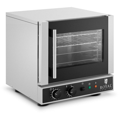 Forno A Convezione Elettrico Aria Calda 2.600 W Funzione Vapore 2 Grate 2 teglie