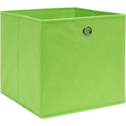 Contenitori 10 pz in Tessuto non Tessuto 28x28x28 cm Verde - Verde - Vidaxl precio