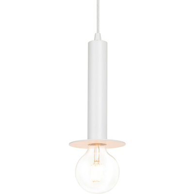 Lampada Ella Bianco Acciaio - Sklum