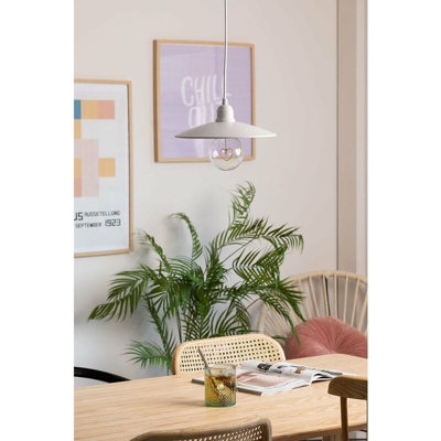 Lampada Bräss Bianco Acciaio - Sklum