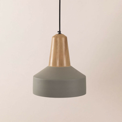 Lampada Eria Grigio Chiaro Ceramica - Sklum en oferta