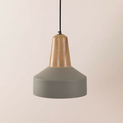 Lampada Eria Grigio Chiaro Ceramica - Sklum