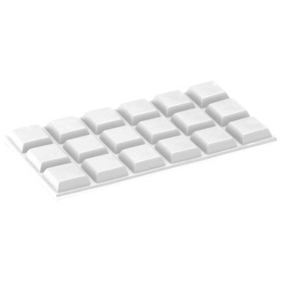 20 CF Di PARACOLPI ADES. INOFIX CM.12X12 CF.18PZ BIANC