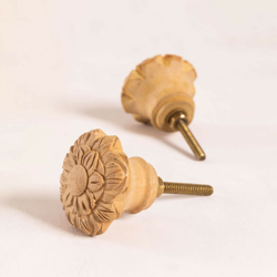SKLUM Set di 2 maniglie in legno Greta NATURAL Legno precio