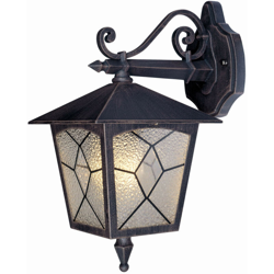Lampada Lanterna Da Parete 60w Classic Bronzo Antico - Bauer características