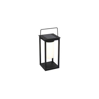 Lampada da tavolo denlu - Moderno - Alluminio,Plastico - Nero - Allungato Non sostituibile Max. x 1 Watt - Qazqa
