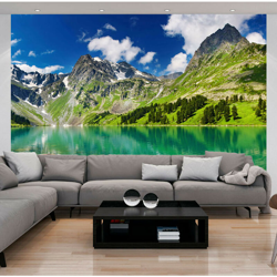 Artgeist - Fotomurale - Lago di montagna - 350x270 precio