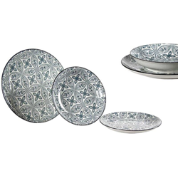 Servizio da tavola piatti tokyo verde pz 18 en oferta