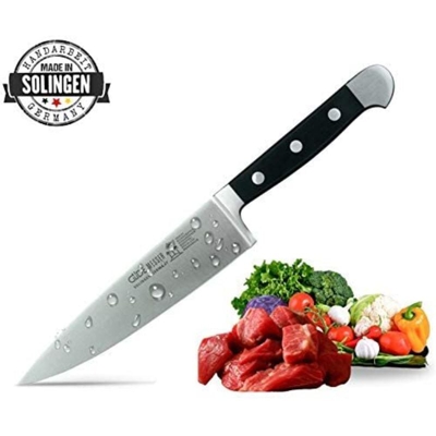 Gude Alpha Coltello da Cuoco 21cm POM Nero 1805/21