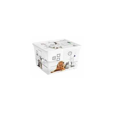 Kiss Pets C-Box Cube Storage Box 27 Litri 34x40x25cm - Keter