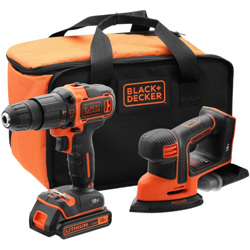 Black&decker - Black+Decker BCK23S1S-QW Trapano a percussione e levigatrice per Dettagli precio