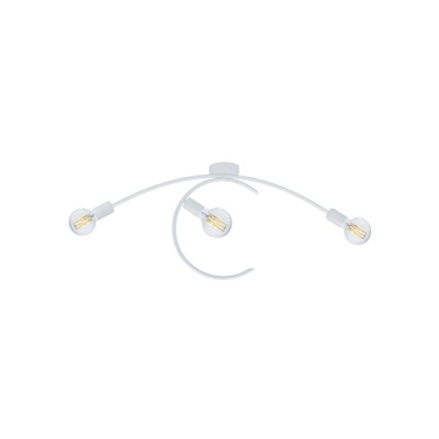 E-energy - Sospensione Daniela 3Xe27 Montatura Verniciata Bianco L.85-P.36