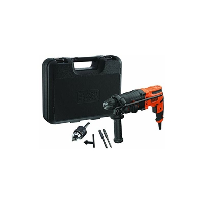 Black & Decker BEHS01K-QS Martello Tassellatore/Scalpellatore SDS+ 650W 1.4J in Valigetta, 650 W, 220 V