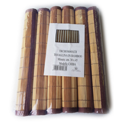 Aflex - Tovagline in bamboo 30 x 45 cm 6pz, scegli se chiba características