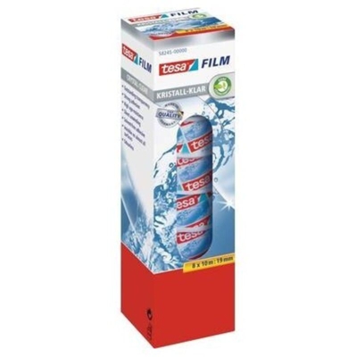 tesa 58245-00-00 Nastro adesivo tesafilm tesa® Trasparente (L x L) 10 m x 19 mm 8 pz.