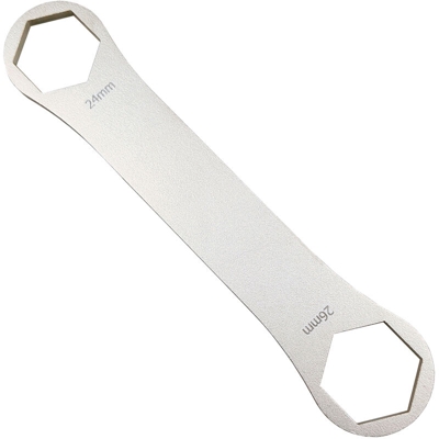 Chiave forcella anteriore bicicletta strumento di smontaggio coperchio forcella anteriore mountain bike BT050B (24 mm / 26 mm)