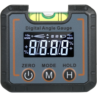 Inclinometro con display digitale DL1908 righello di livello con display digitale mini inclinometro VA scatola di livello con display digitale senza