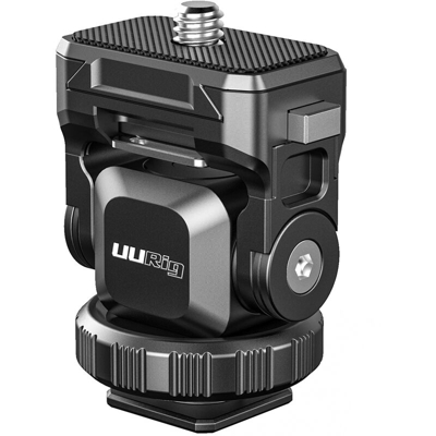 UURig R067 Staffa di montaggio pieghevole a sgancio rapido Cuscinetto 1.2KG Rotazione orizzontale a 360