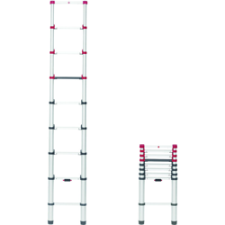 Scala Estendibile Telescopica Con Altezza Regolabile Da 1 A 3,2 Mt Portata 150Kg Hailo Flexiline - 11 Gradini Gierre en oferta