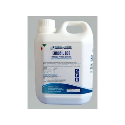 Anticorrosivo eurosil 18/1 tanica 1 kg polifosfato liquido - Euroacque