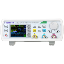 Feeltech - Funzione generatore di segnale a doppio canale Dds digitale ad alta precisione / Arbitrary 250Msa / S 8192 * 14Bits Frequencemetre Vco características