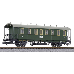 Vagone passeggeri H0 4. Classe di BadStB L334104 - Liliput en oferta