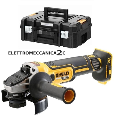 DEWALT DCG409NT-XJ smerigliatrice 18v brushless 125mm 9000giri nuda tstak flexvolt advantage