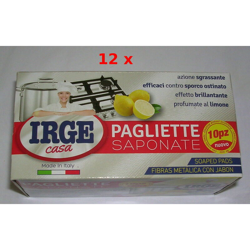 12 x 10 pagliette saponate - Irge precio