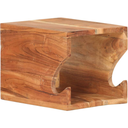 YOUTHUP Supporto Bicicletta da Parete 35x25x25 cm in Legno di Acacia en oferta