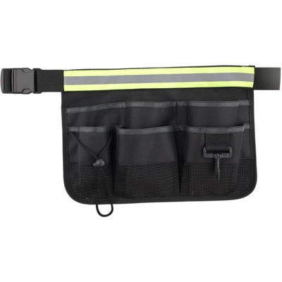 Cintura nera strisce riflettenti attrezzi da giardinaggio borsa da cintura borsa porta attrezzi