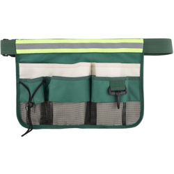 Cintura verde strisce riflettenti attrezzi da giardinaggio borsa da cintura borsa porta attrezzi precio