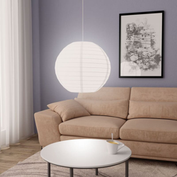 YOUTHUP Lampadario da Soffitto Bianco ?60 cm E27 - Bianco en oferta
