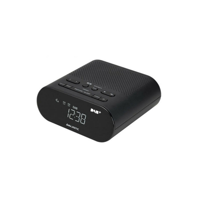 New Majestic RS-116 DAB radio Orologio Digitale Nero