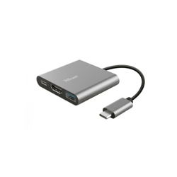 Trust Dalyx USB 3.2 Gen 1 (3.1 Gen 1) Type-C 5 Mbit/s Alluminio, Nero en oferta