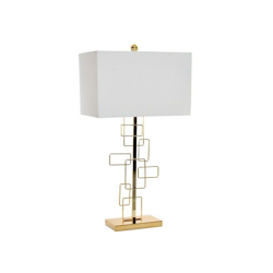 Lampada da Tavolo Lino Metallo (41 x 23 x 78 cm) - Dekodonia características