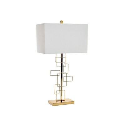 Lampada da Tavolo Lino Metallo (41 x 23 x 78 cm) - Dekodonia