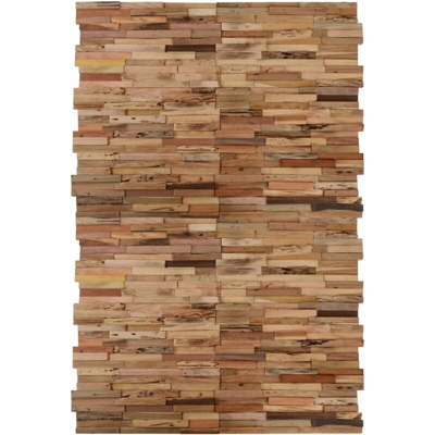 Pannelli di Rivestimento per Pareti 20pz in Teak Riciclato 2 m2 - Marrone - Youthup